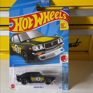 Mazda RX-3 Toy Car - Green and Black